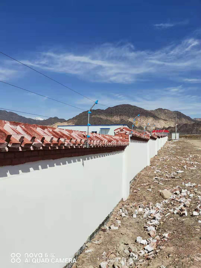 新疆巴州和硕县乌什塔拉乡净水厂-脉冲围栏